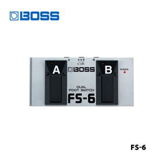 Boss FS-6 สวิตช์เท้าเหยียบเอฟเฟคกีตาร์ไฟฟ้า KATANA อุปกรณ์เสริมกีตาร์อะคูสติก