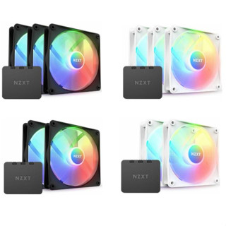 Nzxt พัดลมระบายความร้อน 120 มม. 140 มม. F120 F140 RGB CORE 3fan 2fan PWM สําหรับเคส PC