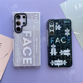 Threebase เคสโทรศัพท์มือถือแบบนิ่ม ลาย JIMIN FACE BTSS-613 สําหรับ Samsung Galaxy A32 5G A23 A53 A52 A52S A33 A34 A54 A02 A12 F12 M12 A72 A02S A03 A13 A73 A22 A14 A04 A03 CORE A04 A04E A24