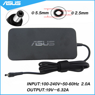 อะแดปเตอร์ชาร์จ 19V 6.32A 120W AC สําหรับ ASUS FX553VD FX553VE FX553VD