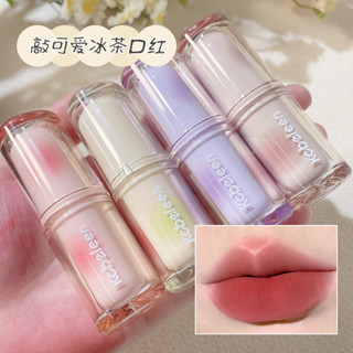 Kobeleen ลิปสติก เนื้อแมตต์กํามะหยี่ กันน้ํา ติดทนนาน 4 สี สําหรับผู้หญิง NO.C163