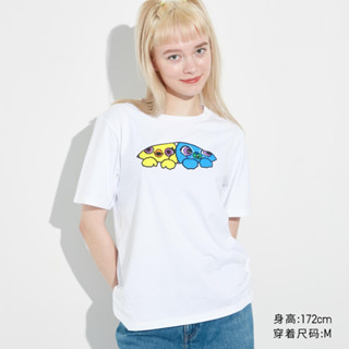 Uniqlo เสื้อยืดแขนสั้น พิมพ์ลาย Toy Story UTGP2023: MFA สําหรับผู้หญิง 456405