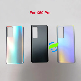 X60 Pro เคสแบตเตอรี่ กระจก ด้านหลัง 3D สําหรับ VIVO X 60 Pro VIVO X60