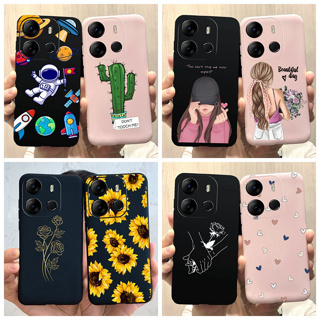 เคสโทรศัพท์มือถือ ลายนักบินอวกาศ ด้านหลัง สําหรับ Infinix Smart 7 2023 Infinix Smart7 X6515