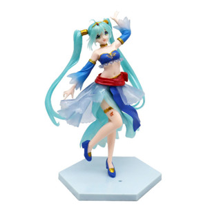 โมเดลฟิกเกอร์ PVC VOCALOID Virtual Singer Hatsune Miku Project Diva Future Tone DX Dancing Girl ขนาด 22.5 ซม. ของเล่นสําหรับเด็ก