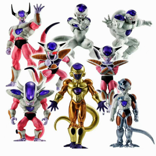 โมเดลฟิกเกอร์ PVC รูปปั้น Dragon Ball Z Frieza GK 8 ชิ้น สําหรับตกแต่งโต๊ะ เก็บสะสม