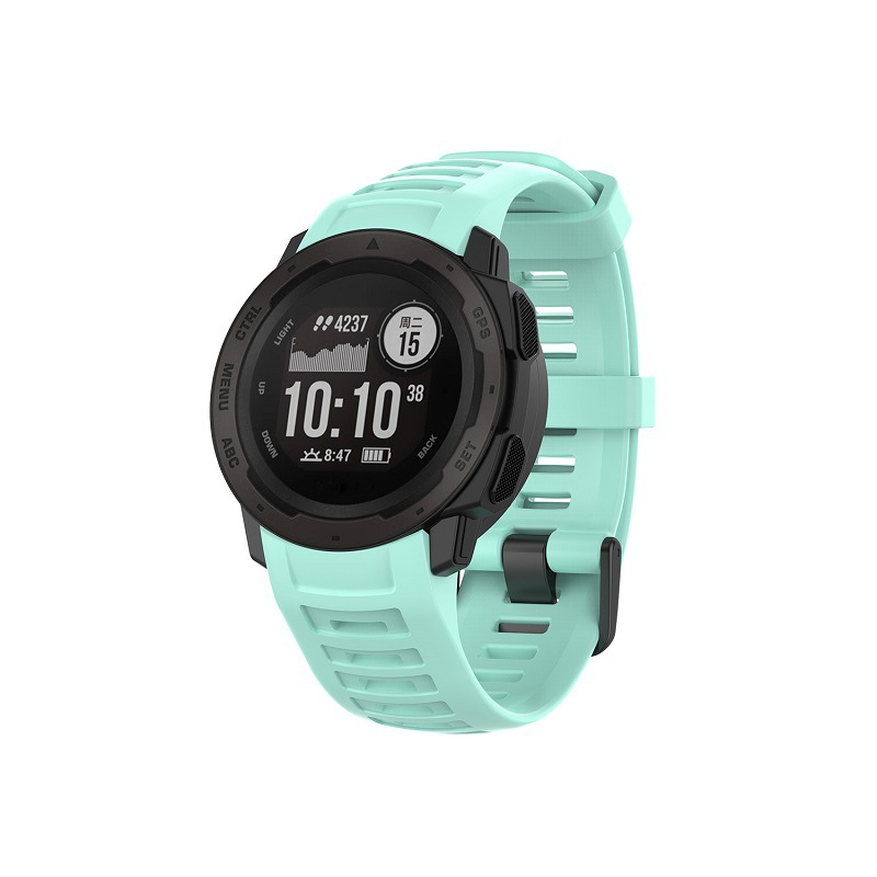 สายนาฬิกาข้อมือซิลิโคน ป้องกันฝุ่น สําหรับ Garmin Instinct 2 Instinct Tactical Instinct Tide Instinct Esports