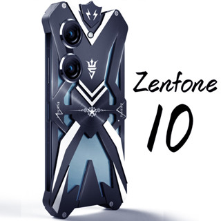 Zimon เคสโทรศัพท์มือถือแฟชั่น แบบโลหะผสมอลูมิเนียม กันกระแทก สําหรับ ASUS ZenFone 10