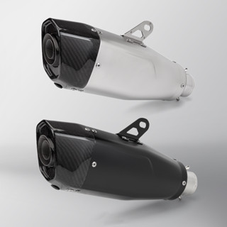 Akrapovic K195 ท่อไอเสียคาร์บอน 51 มม. สําหรับรถจักรยานยนต์