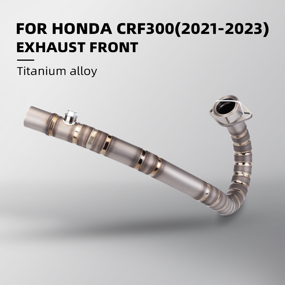 สําหรับ honda CRF300rally/CRF300L ท่อไอเสียไทเทเนียม 2021-2023 สําหรับท่อไอเสียเดิม