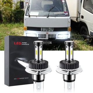 หลอดไฟหน้ารถยนต์ LED T12 6000K สีขาว แบบเปลี่ยน สําหรับ Isuzu Elf NPR NHR 1993-2003 (1 คู่)