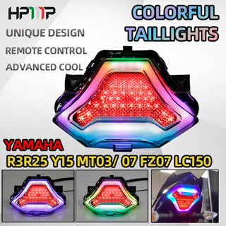 ใหม่ ไฟท้าย TST พร้อมสัญญาณ LED y15 R25 mt07 R3 R25 MT-07 FZ-07 Y15ZR LC150 150