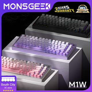 Akko MONSGEEK M1W คีย์บอร์ดบลูทูธ 75 RGB อลูมิเนียม ไล่โทนสี