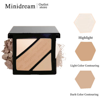 MUGE LEEN Contour บรอนเซอร์ คอนทัวร์เฉดดิ้งและไฮไลท์ พร้อมกระจกในตัว