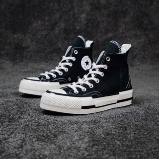 Converse Chuck Taylor All Star 1970s high Plus "Black" รองเท้าผ้าใบลําลอง ข้อสูง สไตล์วินเทจ สําหรับ Samsung Standard Series 5 สี