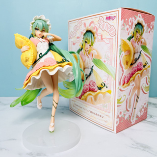 โมเดลฟิกเกอร์ PVC อนิเมะ HatsuneMiku series Sleeping Beauty สําหรับตกแต่งรถยนต์