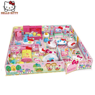 ชุดบ้านตุ๊กตา Hello Kitty ของเล่นสําหรับเด็ก 50061