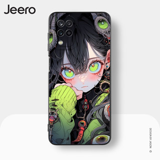 Jeero เคสซัมซุง เคสซิลิโคนนุ่มขอบเหลี่ยมกันกระแทกการ์ตูนอนิเมะตลก เคสโทรศัพท์ SAMSUNG A03 A12 A13 A51 A32 A52 A52S 5G M12 M32 พลัส HFE2615