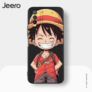 Jeero เคสวีโว่ เคสซิลิโคนนุ่มขอบเหลี่ยมกันกระแทกการ์ตูนอนิเมะตลก เคสโทรศัพท์ VIVO Y3S Y11 Y12 Y12S Y15 Y15S Y15A Y17 Y20 Y20S Y21 Y21T Y33S พลัส HFE2623