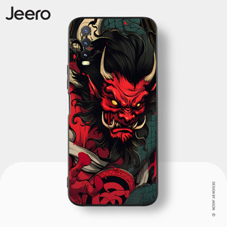 Jeero เคสวีโว่ เคสซิลิโคนนุ่มขอบเหลี่ยมกันกระแทกน่ารักตลก เคสโทรศัพท์ VIVO Y3S Y11 Y12 Y12S Y15 Y15S Y15A Y17 Y20 Y20S Y21 Y21T Y33S พลัส HFE2621