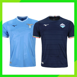 เสื้อกีฬาแขนสั้น ลายทีมชาติฟุตบอล Lazio 2023 2024 23 24 ชุดเหย้า AAA คุณภาพสูง สําหรับผู้ชาย