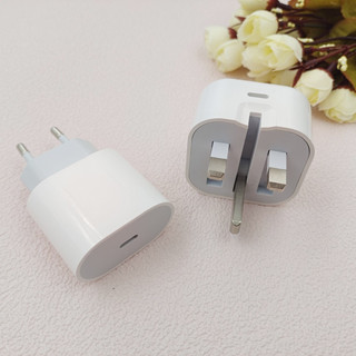 อะแดปเตอร์สายชาร์จ USB C 20W EU UK สําหรับ Apple iPhone 13 12 11 14 Pro Max 7 8 Plus XS X