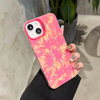 เคสโทรศัพท์มือถือ ลายการ์ตูนใบไม้ สําหรับ iPhone 11 12 12pro 12promax 13 13pro 13promax 14 14pro 14promax