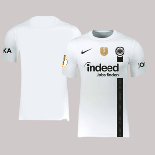 เสื้อกีฬาแขนสั้น ลายทีมชาติฟุตบอล Eintracht Frankfurt ชุดเหย้า สําหรับผู้ชาย 2023