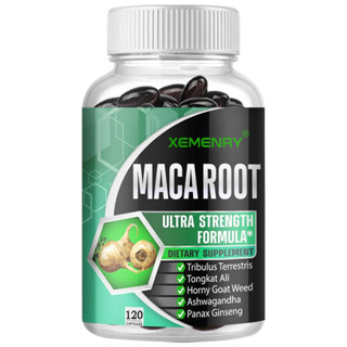 Xemenry อาหารเสริม สารสกัดจากราก Super Maca - Boost Strength Energy - แข็งแรงพิเศษ