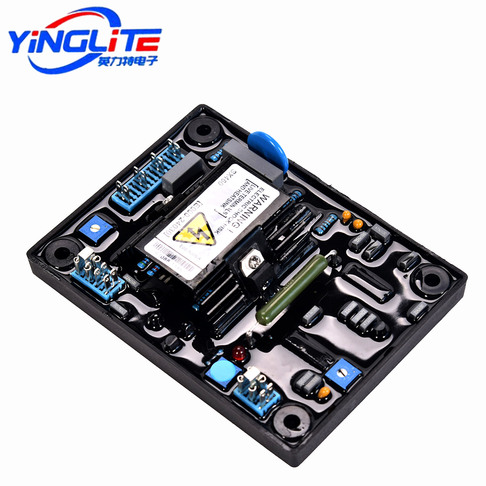 Sx460 บอร์ดควบคุมแรงดันไฟฟ้าอัตโนมัติ AVR สําหรับเครื่องกําเนิดไฟฟ้าดีเซล