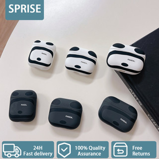 Sprise เคสหูฟัง TPU ลายแพนด้า สไตล์มินิมอล สําหรับ AirPods 1 2 Pro 3 Pro 2