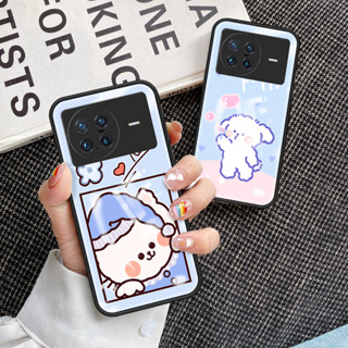 สําหรับ VIVO X NOTE เคสโทรศัพท์ VIVO X NOTE เคส กระจกนิรภัย เคสนิ่ม TPU ขอบป้องกัน แข็ง กันกระแทก แฟชั่น ฝาหลัง