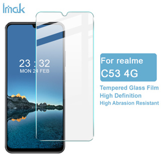 Imak Realme C53 4G ฟิล์มกระจกนิรภัยใส 9H OPPO ฟิล์มกันรอยหน้าจอโทรศัพท์มือถือ