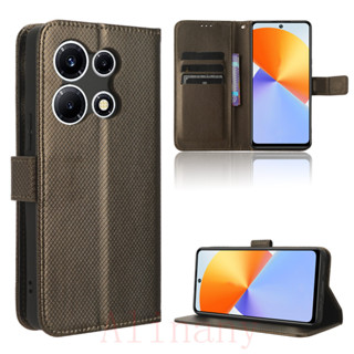 infinix Note 30 VIP เคส PU Leather Case เคสโทรศัพท์ Stand Wallet infinix Note30 VIP เคสมือถือ Cover