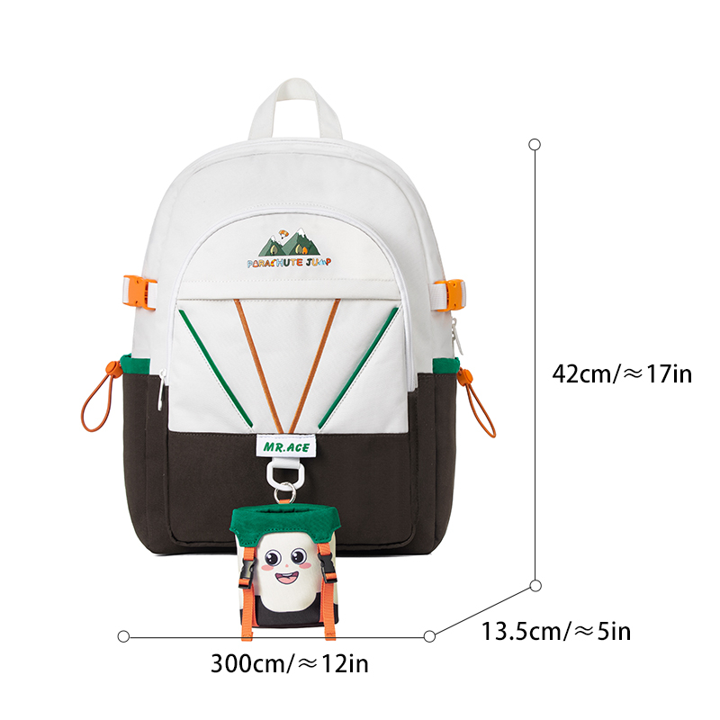 Mr. ace Homme Backpack กระเป๋าเป้สะพายหลัง กระเป๋านักเรียน ความจุสูง ...
