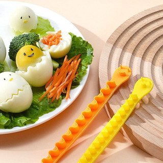 2 ชิ้น / เซต เครื่องตัดไข่ เบนโตะ ไข่ลวก ตัดดอกไม้ สไตล์สร้า…