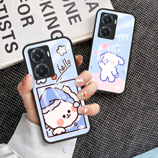 เคสโทรศัพท์กระจกนิรภัย TPU แบบนิ่ม กันกระแทก สําหรับ VIVO Y77 5G เคส