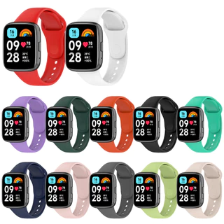 สายนาฬิกาข้อมือซิลิโคน แบบเปลี่ยน สําหรับ Redmi Watch 3 / Redmi Watch 3 Active