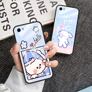 เคสโทรศัพท์มือถือกระจกนิรภัย TPU แบบนิ่ม ขอบแข็ง กันกระแทก สําหรับ VIVO Y81 Y81i เคส