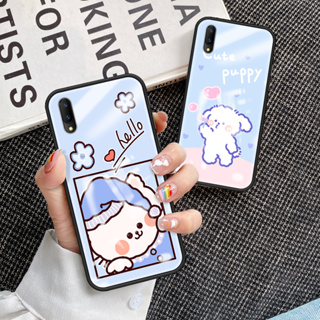 เคสโทรศัพท์มือถือกระจกนิรภัย TPU แบบนิ่ม ขอบแข็ง กันกระแทก สําหรับ VIVO V11 VIVO V11 Pro เคส