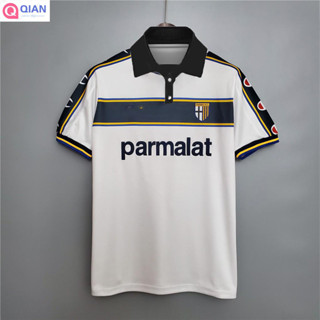 Dingfang 02-03 Parma Away เสื้อฟุตบอลย้อนยุค Football