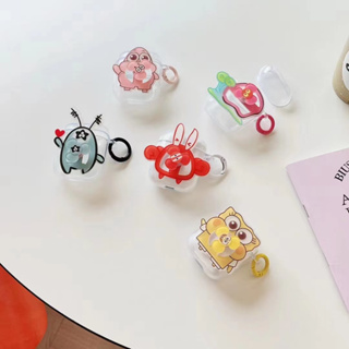 เคสหูฟัง tpu แบบนิ่ม ลายการ์ตูนสัตว์ทะเล สําหรับ airpods 1 2 pro2 3