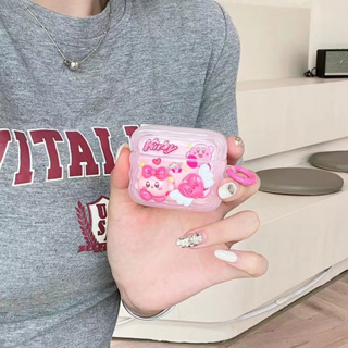 เคสหูฟัง tpu แบบนิ่ม ลายสไปรท์ สีชมพู สําหรับ airpods pro2 1 2 pro 3