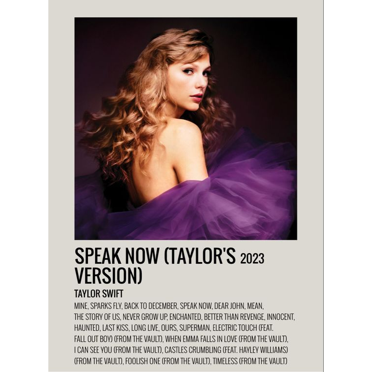 Taylor Swift อัลบั้มปกเพลง และภาพวาดผ้าใบ สไตล์มินิมอล รูปที่ 3