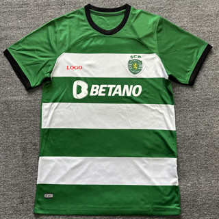 【Fans Issue】เสื้อกีฬาแขนสั้น ลายทีมชาติฟุตบอล Lisbon 2023/24 2324 คุณภาพสูง