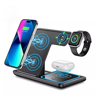 ใหม่ VWireless Charger 3 in 1 แท่นชาร์จไร้สาย รองรับ iPhone ได้อย่างรวดเร็ว