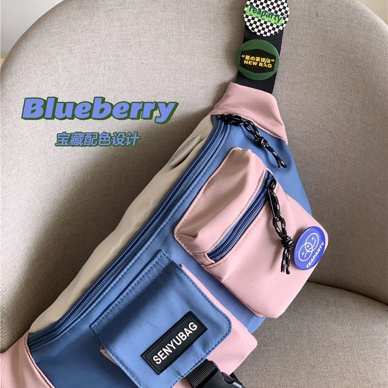 【พร้อมส่ง】กระเป๋าคาดเอว ผ้าไนล่อน กันน้ํา คุณภาพสูง สไตล์สปอร์ต แฟชั่นสําหรับผู้ชาย