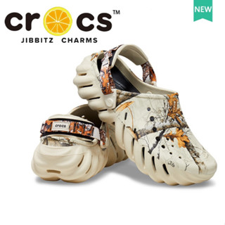 Crocs echo clog Realtree รองเท้าลําลอง สวมหุ้มข้อ สําหรับสตรี|208232