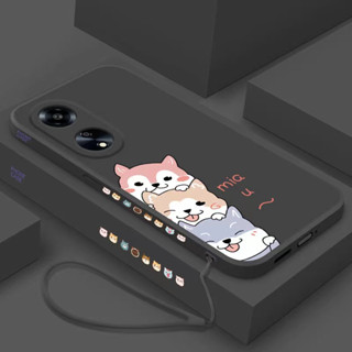 เคส Vivo V23 5G V23e V23 Pro Y20S G Y20i Y12A Y66 Y67 Y65 V5 V5S V5 Lite เคส เคสโทรศัพท์ TPU Chaider Soft พร้อมสายคล้องคอ