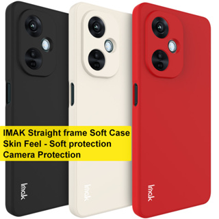 imak OnePlus Nord CE3 Lite 5G / OnePlus Nord N30 5G / OPPO K11X 5G เคสโทรศัพท์มือถือแบบนิ่ม TPU Straight Frame Phone Case